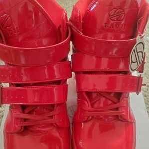 Radii Shoes Red and Navy Blue